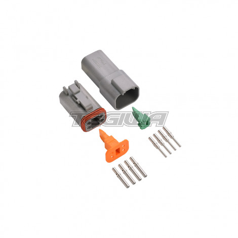DEUTSCH CONNECTOR KIT DT SERIES 4 WAY ELECTRICAL SEALED CONNECTORS