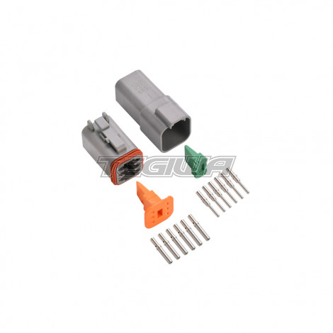 DEUTSCH CONNECTOR KIT DT SERIES 6 WAY ELECTRICAL SEALED CONNECTORS