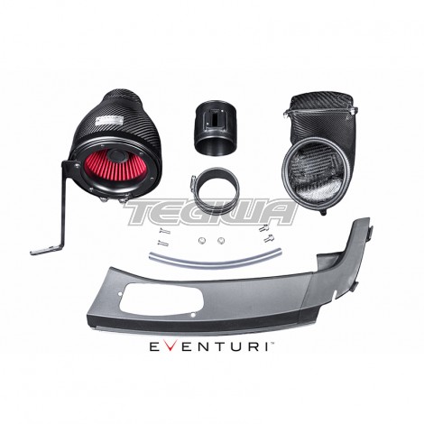 Eventuri Black Carbon Fibre Intake Airbox Honda Civic Type R FK2 15-17 - RHD Only