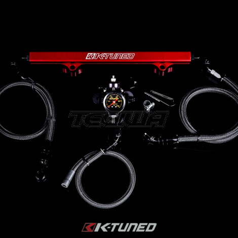 K-Tuned 6AN Fuel System Used With OEM Fuel Filter