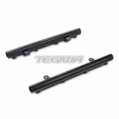 GRAMS PERFORMANCE FUEL RAILS - 11'-17' MUSTANG - BLACK