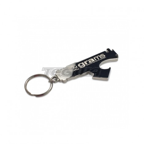 GRAMS LOGO KEYCHAIN