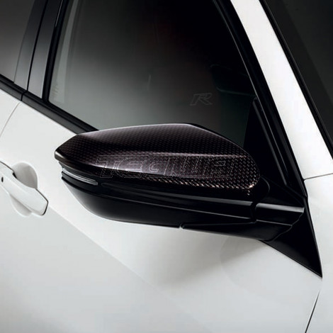 Genuine Honda EDM Carbon Door Mirror Caps Civic Type R FK8 17-21