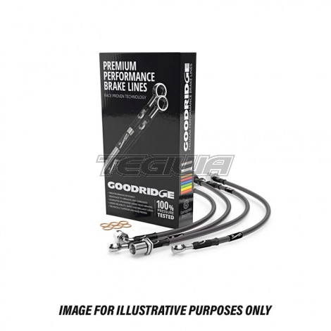 Goodridge Performance Brake Lines with Stainless Steel Fittings Toyota Celica 2.0 GT-Four ST165 86-89
