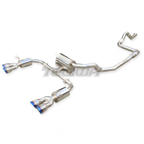 MEGA DEALS - INVIDIA Q300 TI CAT BACK EXHAUST SYSTEM HONDA CIVIC TYPE R FK2 15+ LHD