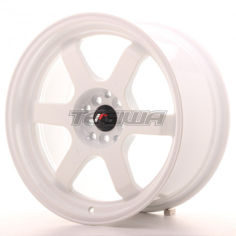 MEGA DEALS - JAPAN RACING JR12 Alloy Wheel 18x9 ET25 5x114.3, 5x120 White 74.1mm CB