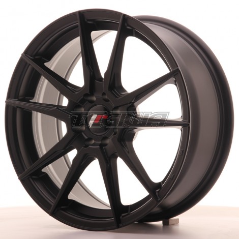 Japan Racing JR21 Alloy Wheel 17x7 - 5x100 / 5x114.3 - ET40 - Matt Black