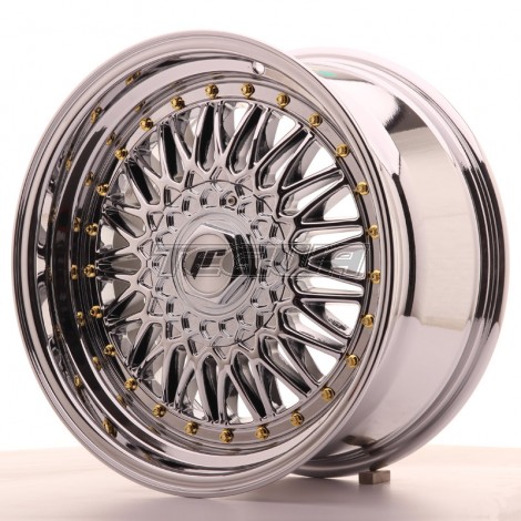 MEGA DEALS - Japan Racing JR9 Alloy Wheel 17x8.5 - 5x112 / 5x120 - ET35 - Chrome