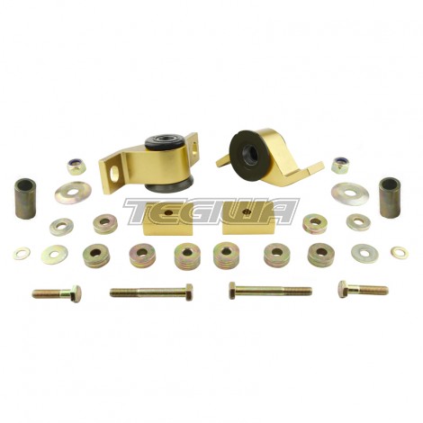 Whiteline Control Arm Bushing 0.5deg Caster + Anti-lift COMFORT Option Uses 75 Duro Subaru Impreza GD GD9 00-09