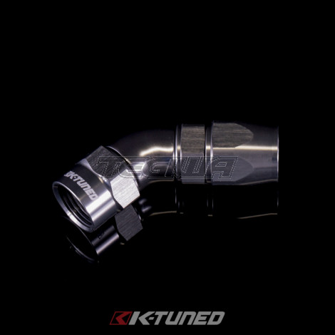 K-Tuned 45 Degree High Pressure AN Hose End Fitting