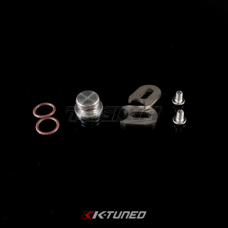 K-Tuned Center Mount Fuel Port Plug - K-Tuned Rail Only