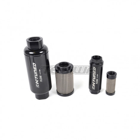 K-Tuned 30 Micron Fuel Filter - For High Flow AN Filter