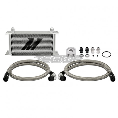 Mishimoto Universal 19 Row Oil Cooler Kit Silver