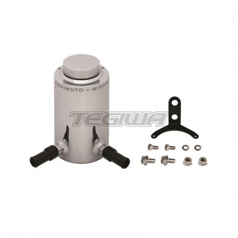 MISHIMOTO ALUMINUM POWER STEERING RESERVOIR TANK SILVER
