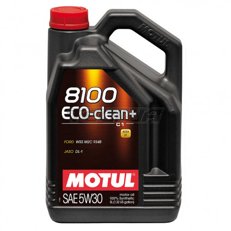 MOTUL 8100 ECO-CLEAN+ 5W30 SYNTHETIC ENGINE OIL 
