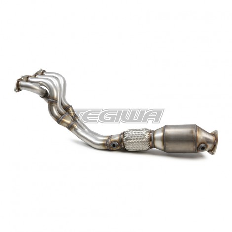 Milltek Sport 4-2-1 Exhaust Manifold Header with 100 CPSI Race Cat Honda Civic Type R EP3 01-05