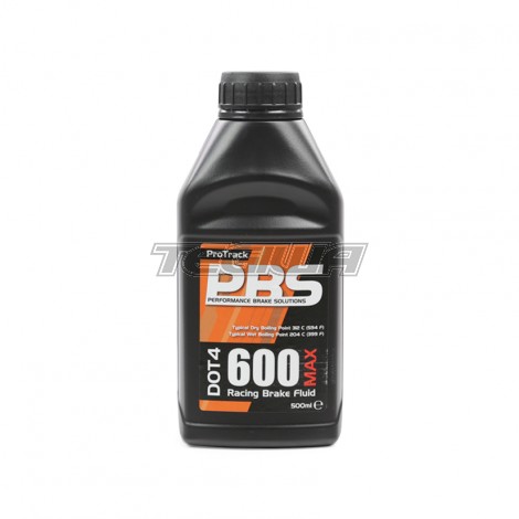 PBS ProTrack DOT4 Racing Brake Fluid 600 MAX 500ML