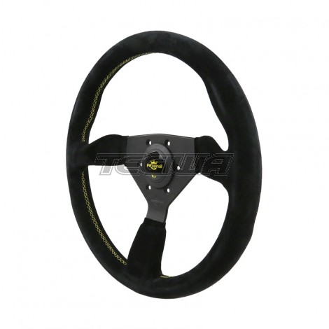 PERSONAL GRINTA SUEDE LEATHER STEERING WHEEL 330MM