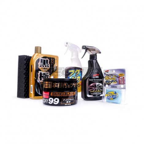 Soft99 Basic Detailing Kit - Dark/Black