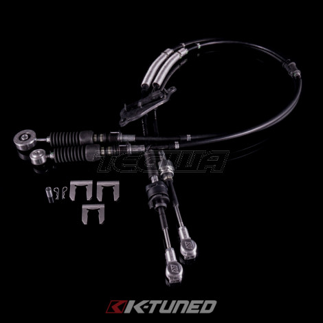 K-Tuned Shifter Cables - OEM Spec with Spherical Bushing - 8th Civic Si - 06-11 Civic