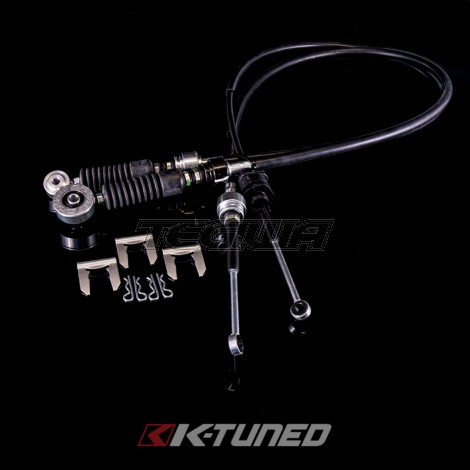 K-Tuned Shifter Cables RSX Style - OEM Spec with Spherical Bushing