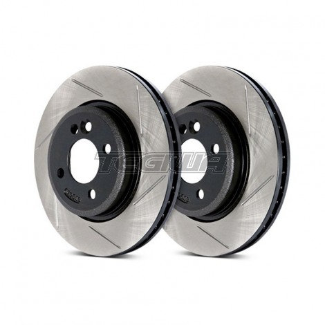 MEGA DEALS - StopTech Slotted Brake Discs (Front Pair) Honda Odyssey 05-10