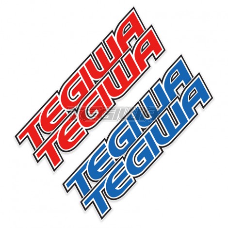 Tegiwa Classic Logo Decal Sticker 130cm (Pair)