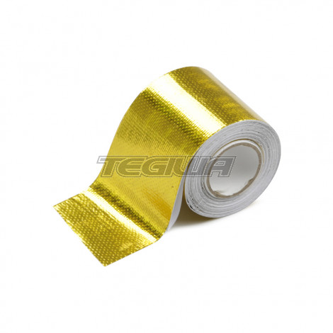 Tegiwa Reflective Automotive Self Adhesive Heat Tape Fibreglass 5M - Gold