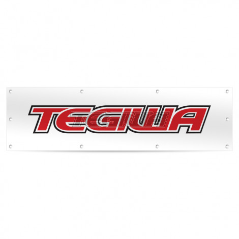 TEGIWA IMPORTS WORKSHOP GARAGE BANNER LARGE 270CM X 70CM