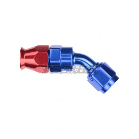 Tegiwa 45 Degree Swivel Teflon PTFE Hose Fitting End