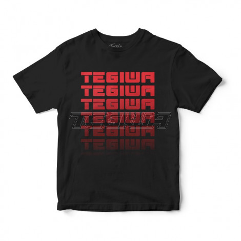 MEGA DEALS - Tegiwa Retro Logo T-Shirt Black Medium