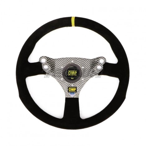 OMP 320 Hybrid S Flat Steering Wheel Black