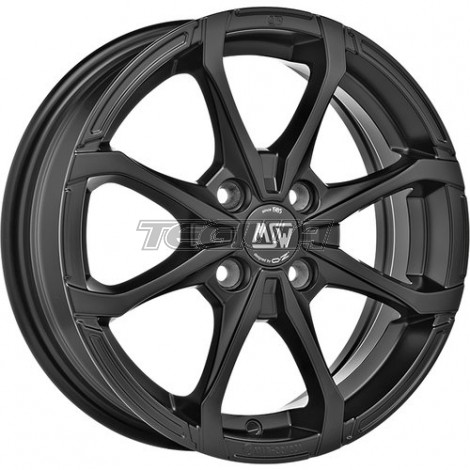 MEGA DEALS - MSW Avantgarde X4 Alloy Wheel 14x5.5 ET40 4x100 Matt Black
