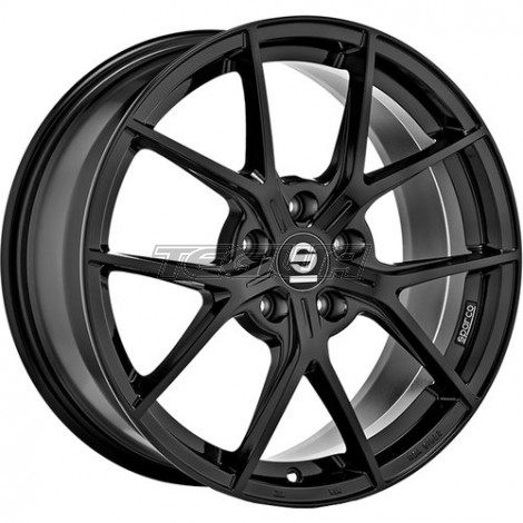 MEGA DEALS - Sparco Podio Alloy Wheel 17x7.5 ET36 5x110 Gloss Black 65.06mm CB