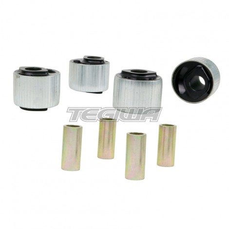 Whiteline Control Arm Bushing 2deg Caster Adjustment Heavily Voided Toyota Land Cruiser HDJ80 90-01