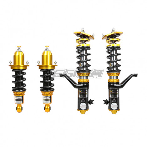 YELLOW SPEED RACING YSR PREMIUM COMPETITION COILOVERS HONDA CIVIC EP3 INVERTED