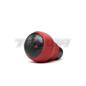 Genuine Honda USDM Black Aluminium & Red Leather Gear Knob Civic Type R FK8 17-21