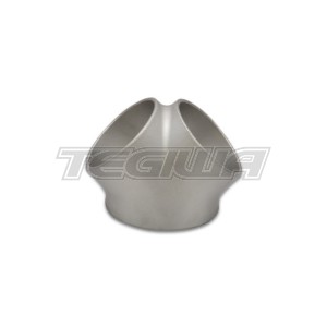 Vibrant Performance Cast 2-in-1 Y Collector 3in Inlet ID 2in x 2.5in Outlet OD