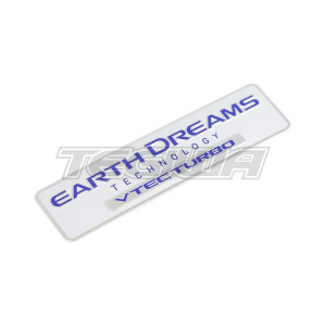 Genuine Honda Earth Dreams Engine Plaque Badge Civic Type R FK2 FK8 15-21