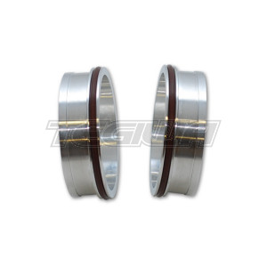 Vibrant Performance Stainless Steel Weld Ferrules with O-Rings - Sold in Pairs