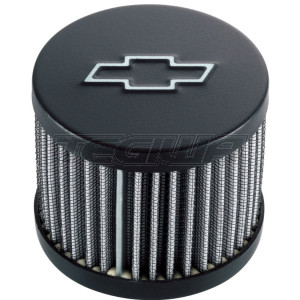 Proform Push-In Filter Air Breather Without Hood 3in Diameter Black Crinkle