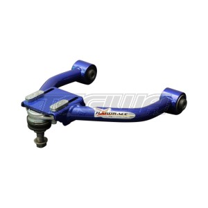 HARDRACE ADJUSTABLE FRONT UPPER NEGATIVE ARM WITH HARDENED RUBBER BUSHES 2PC SET LEXUS IS200 IS300 TOYOTA JZ110 98-05