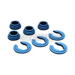 HARDRACE REAR SUBFRAME BUSHING COLLARS 8PC SET NISSAN 200SX S13 S14 SILVIA S15