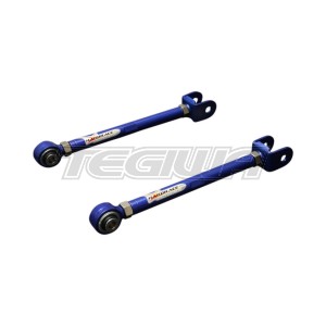HARDRACE ADJUSTABLE REAR TOE CONTROL ARMS WITH SPHERICAL BEARINGS 2PC SET NISSAN 200SX S13 SKYLINE R32 CEFIRO A31 A32 300ZX Z32