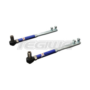 HARDRACE ADJUSTABLE HIGH ANGLE FRONT TENSION ROD WITH SPHERICAL BEARINGS 2PC SET NISSAN 200SX S14 SILVIA S15