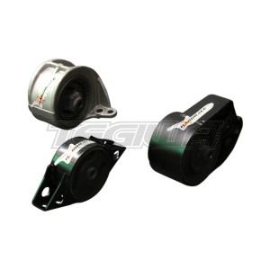 HARDRACE REINFORCED ENGINE MOUNTS 3PC SET NISSAN PRIMERA AUTO P10 93-96