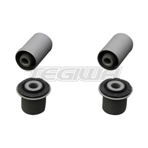 HARDRACE HARDENED RUBBER FRONT LOWER ARM BUSHES 4PC SET HONDA CIVIC EK SI 97-00