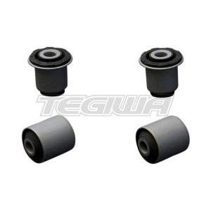 HARDRACE HARDENED RUBBER FRONT LOWER ARM BUSHES 4PC SET HONDA CIVIC EK USDM 97-99