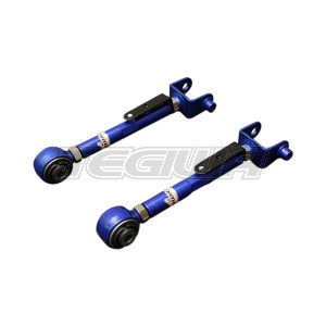 HARDRACE ADJUSTABLE REAR LOWER LATERAL ARMS WITH HARDENED RUBBER BUSHES 2PC SET HONDA CRV 02-06