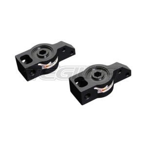 HARDRACE HARDENED RUBBER FRONT LOWER CONTROL ARM BIG BUSHES 2PC SET VW PASSAT B6 B7 JETTA MK5 AUDI TT MK2
